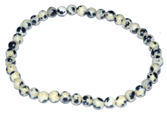 dalmatian jasper bracelet