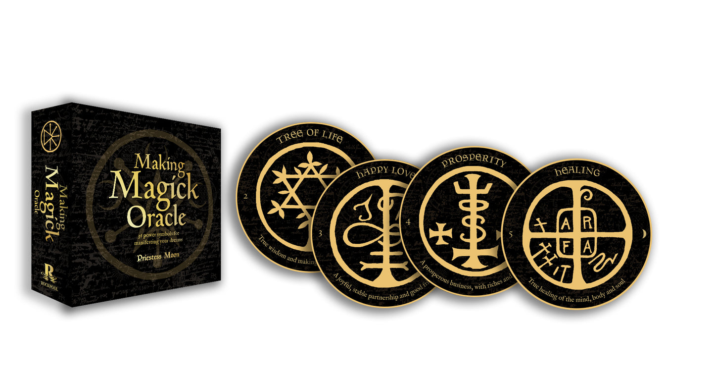 making magick box and cards