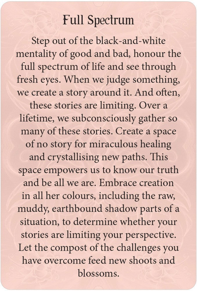 full spectrum card description