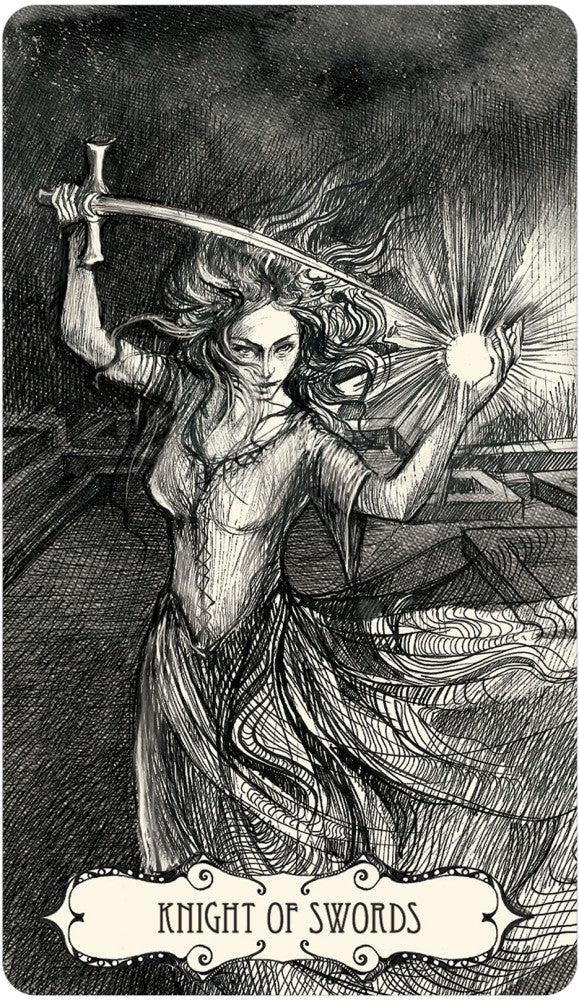 Knight of swords card