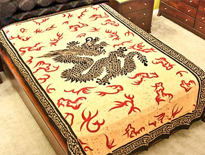mystic dragon tapestry 72" x 108"