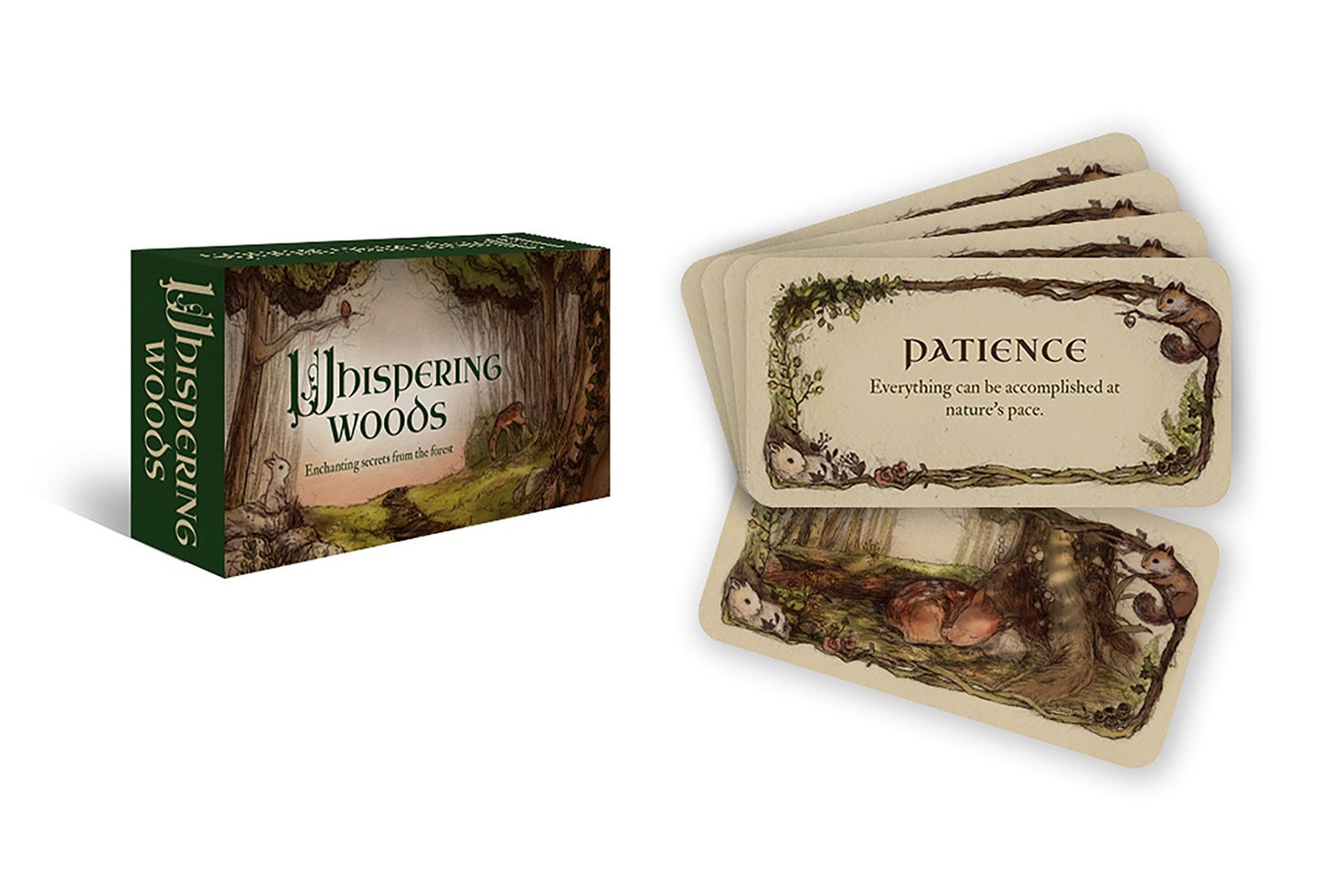 box and cards