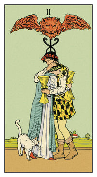 2 of cups card