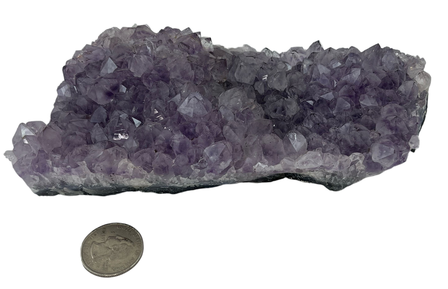 Very large purple crystal, roughly 3 in by 6 in