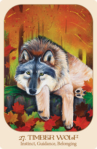 timber wolf card