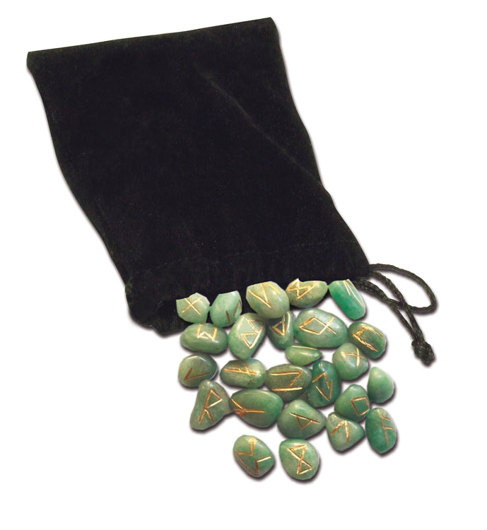 green aventurine runes