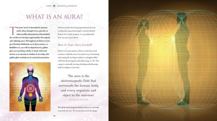 what is an aura? page and illustration