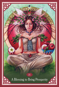 a blessing to bring prosperity card
