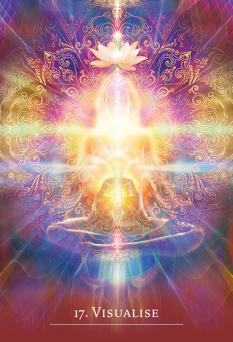 number 17; visualize card
