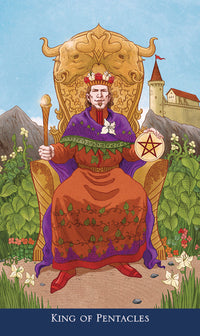 king of pentacles card