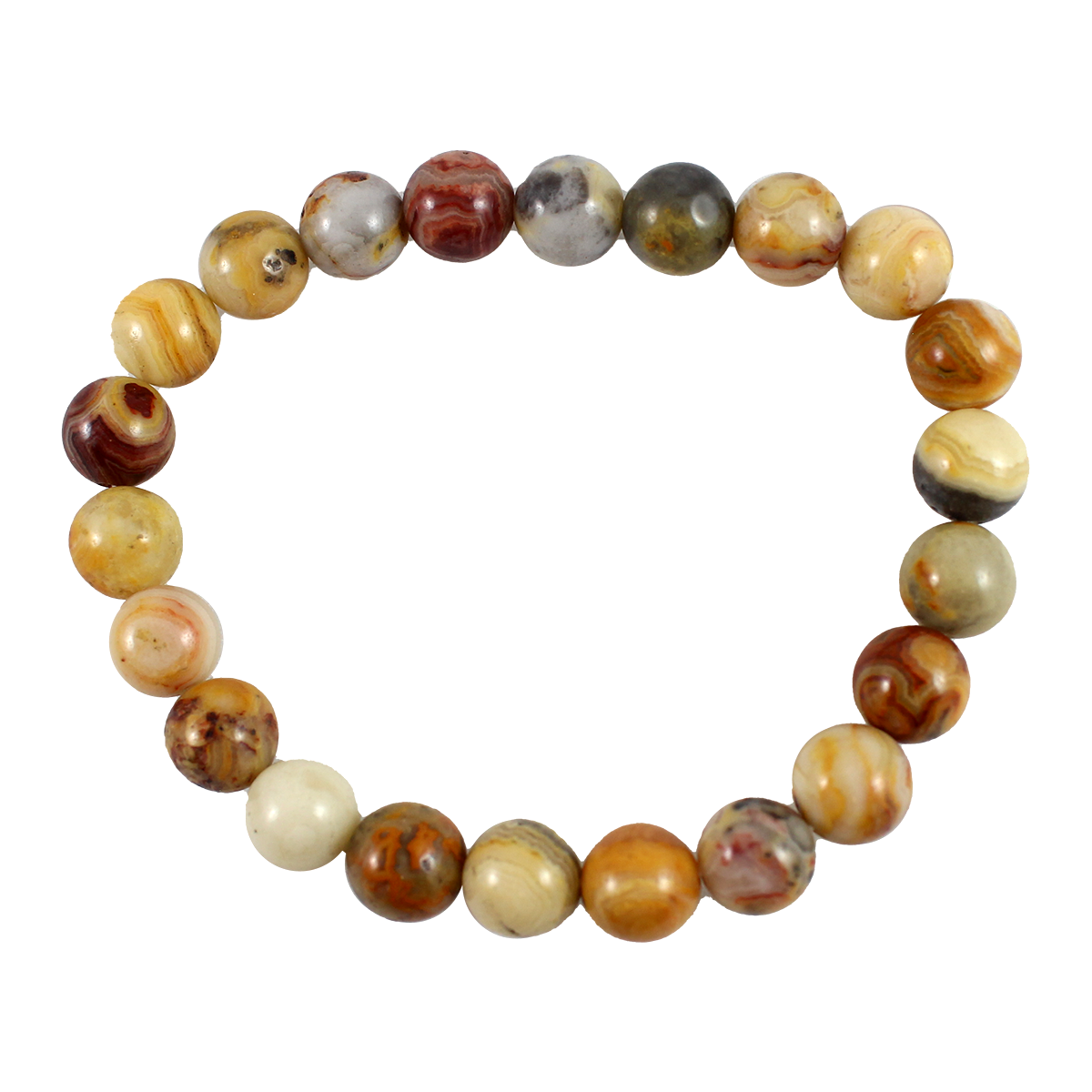 Crazy Lace Agate bracelet