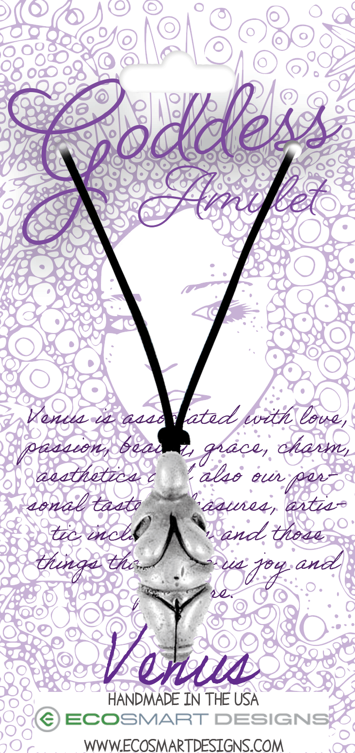 Sacred Goddess Venus Goddess Pewter Charm