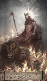 king of wands card