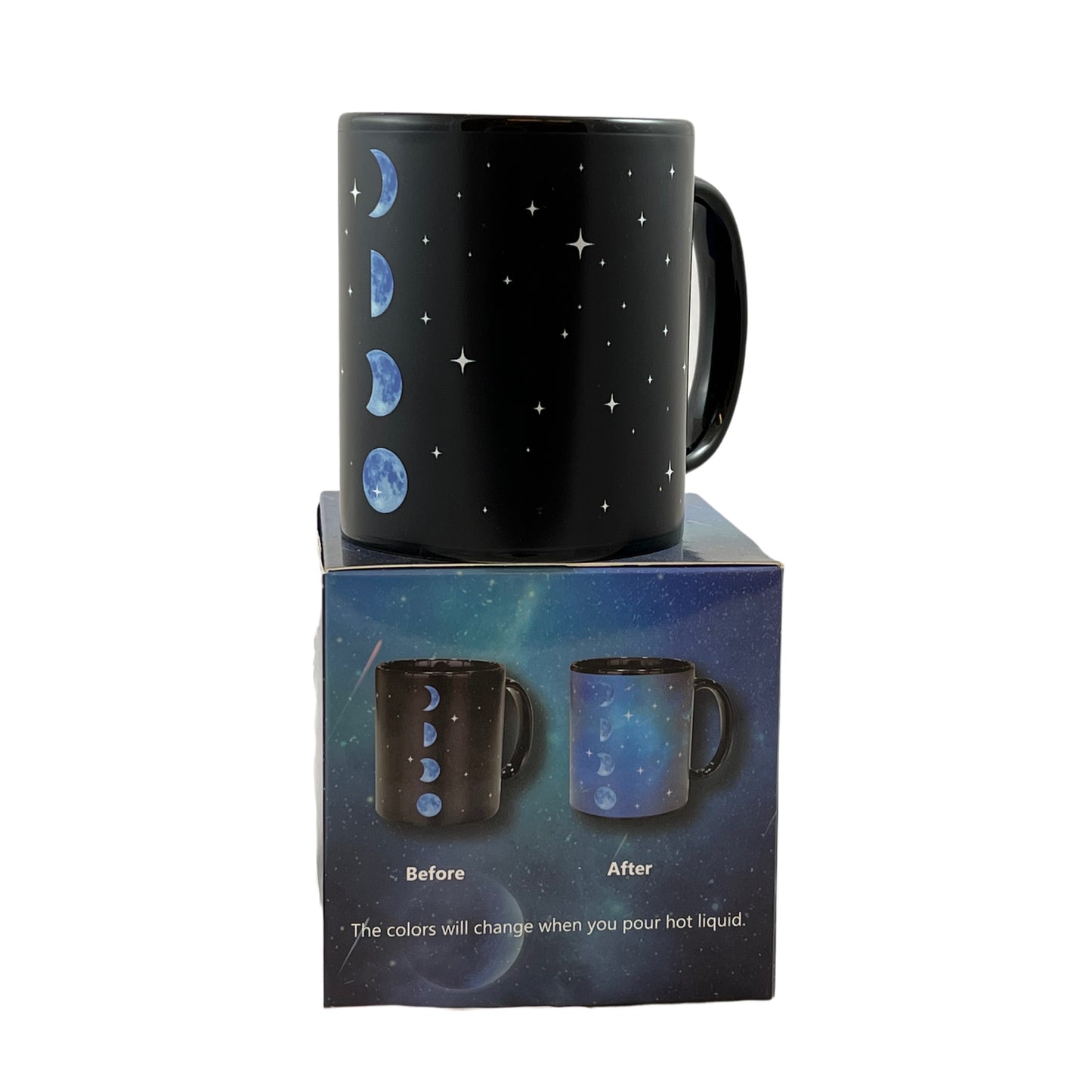 Color changing moon phase mug