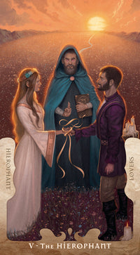 the hierophant card