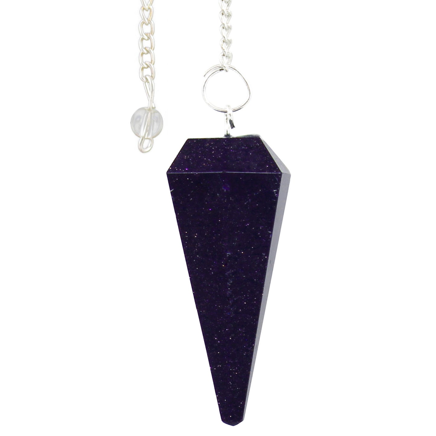 Blue Goldstone pendulum