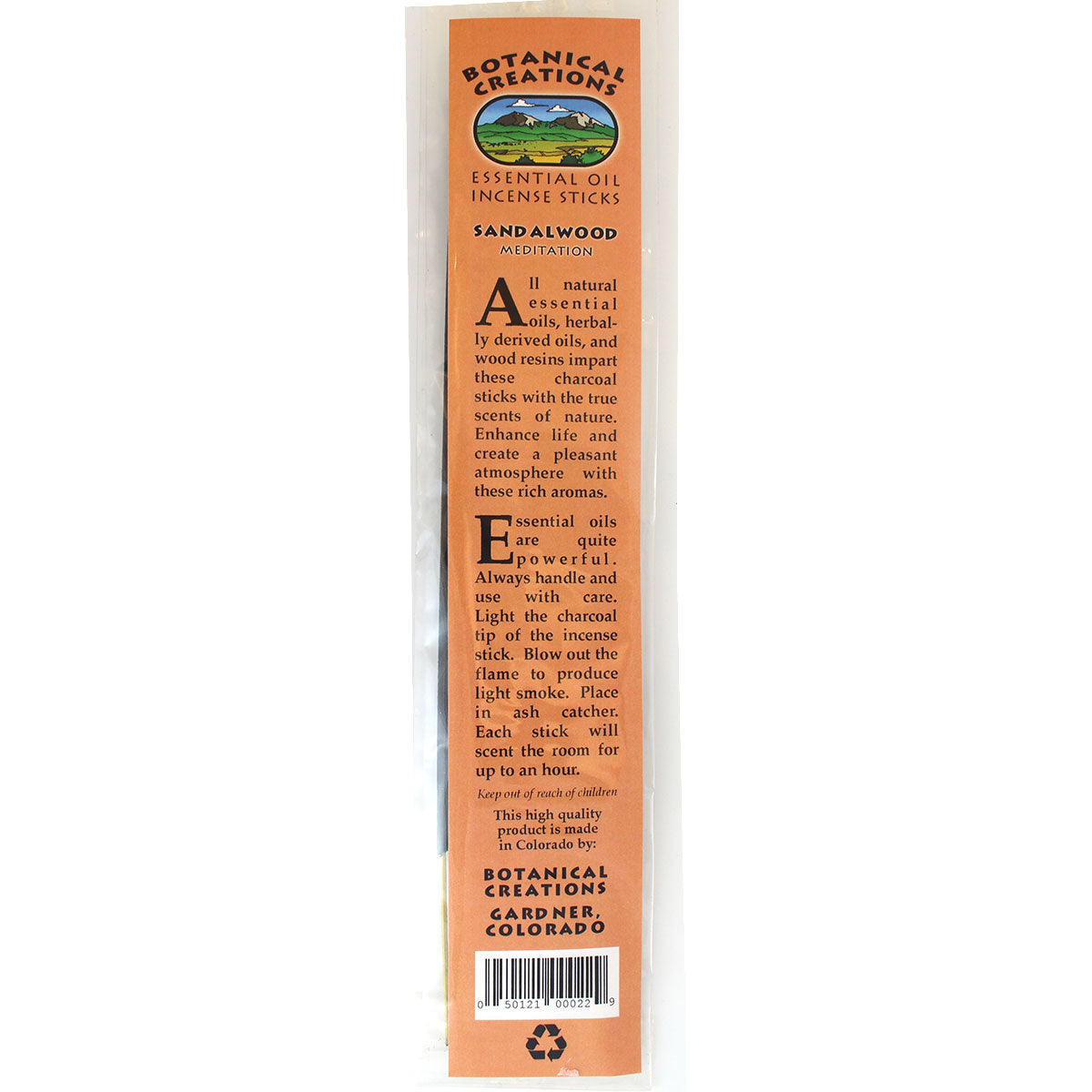 Front of Sandalwood package