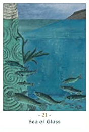 sea of glass card