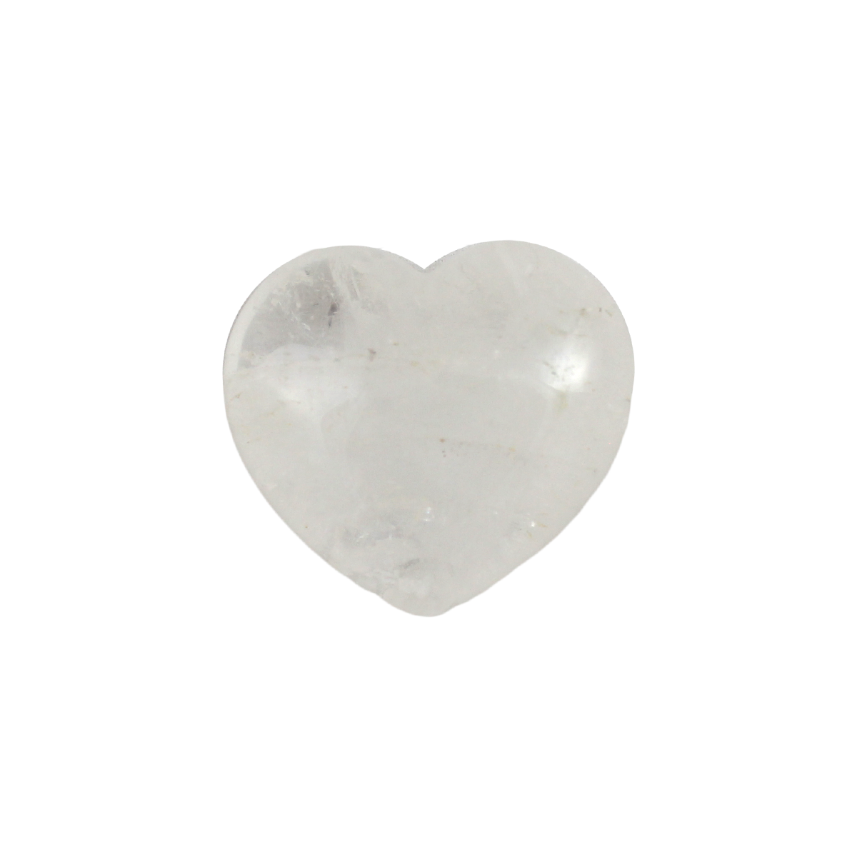 Small heart-shaped Clear Quartz