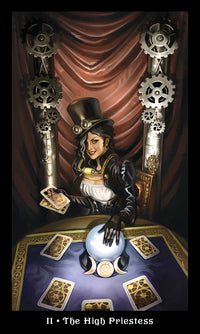 the high priestess card