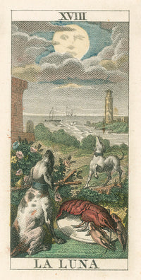 la luna card