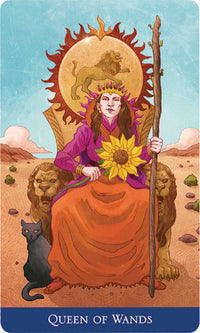 queen of wands card