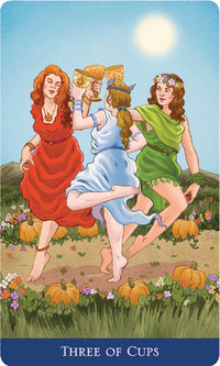 3 of cups card