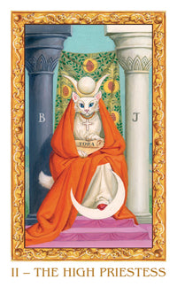 high priestess card