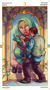 3 of pentacles card