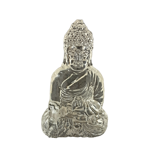 5.5" Glass Buddha