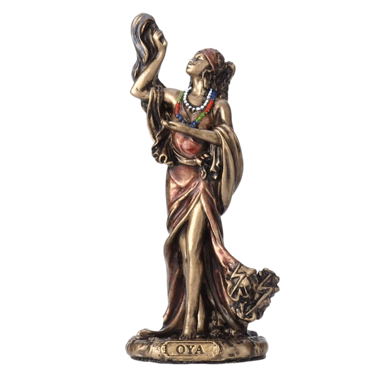 oya orisha goddess of wind, storm and transformation 3.9"
