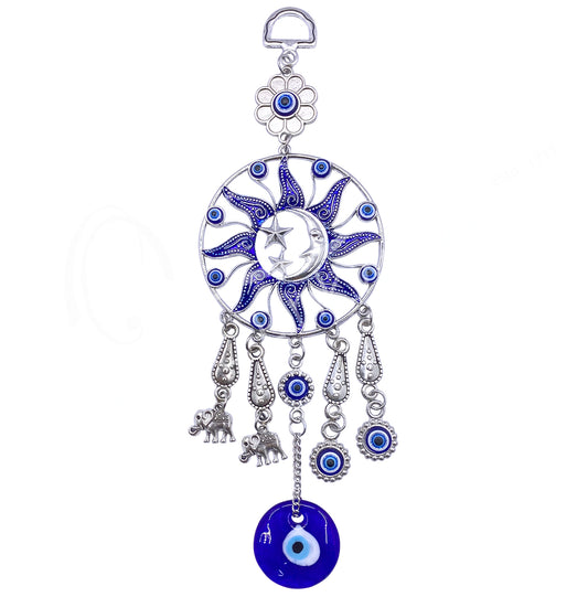 celestial evil eye wall hanging