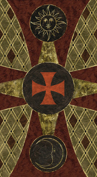 Knights Templar Tarot cards artwork