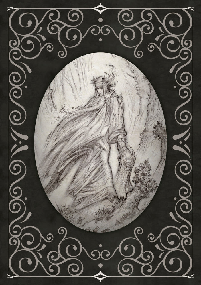Dante's Inferno Oracle card back