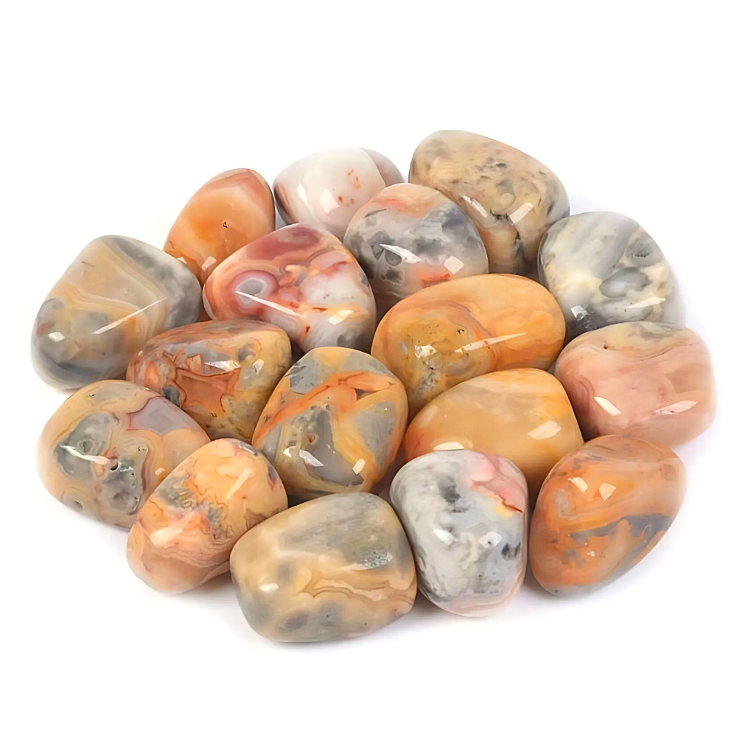 tumbled crazy lace agate