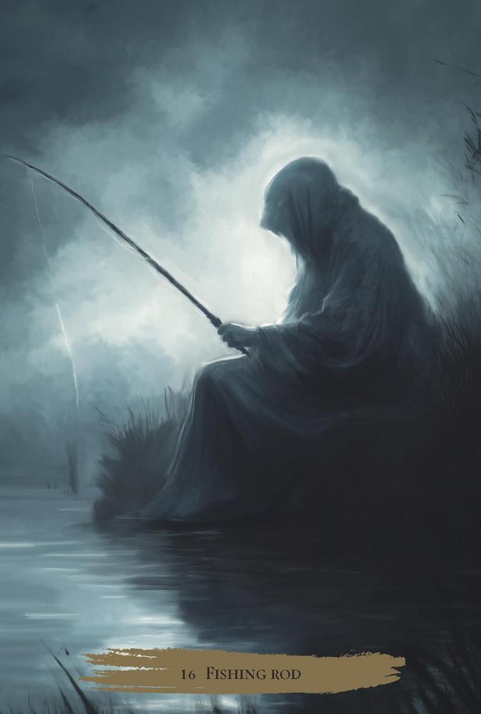 fishing rod card