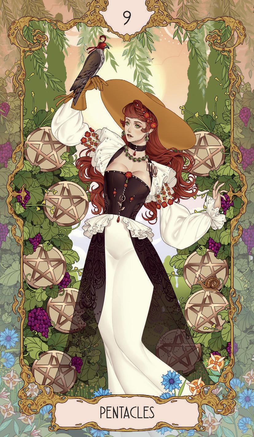9 of pentacles card
