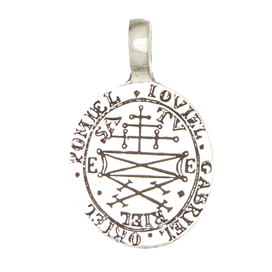 pewter protection amulet