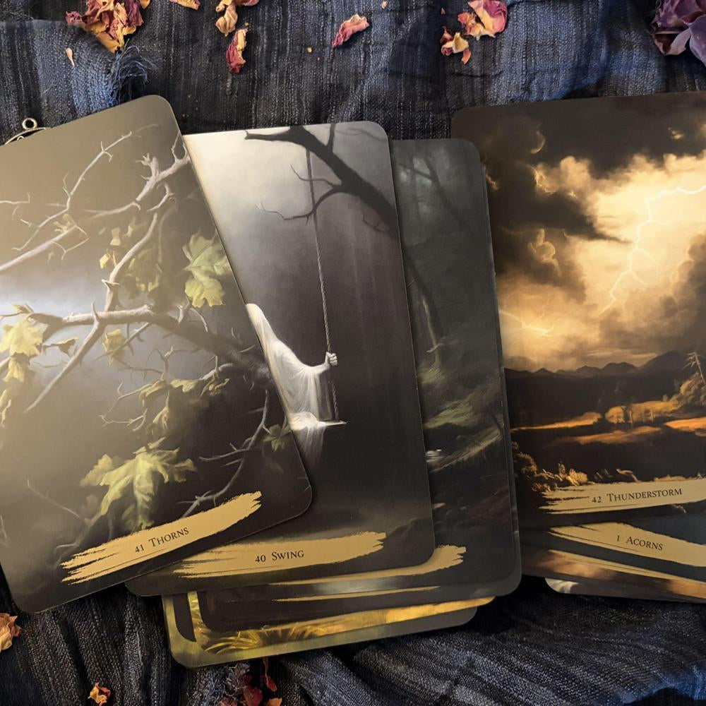 Haunted cottage oracle cards
