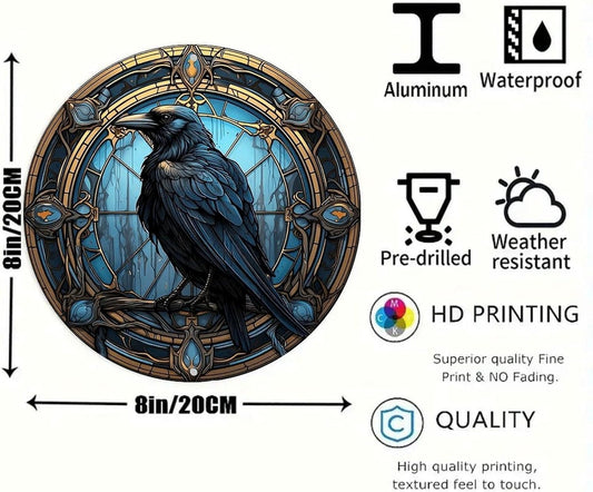 8" Raven Sign