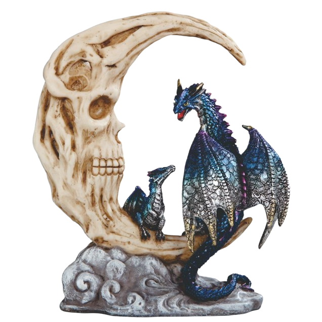 Dragon on Skull Moon