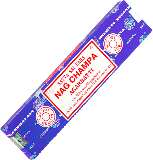 40g pack of Satya Nag Champa incense
