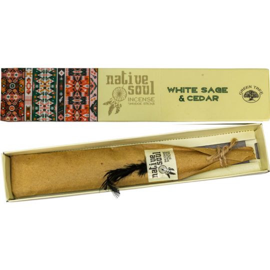Green Tree - White Sage & Cedar Incense 