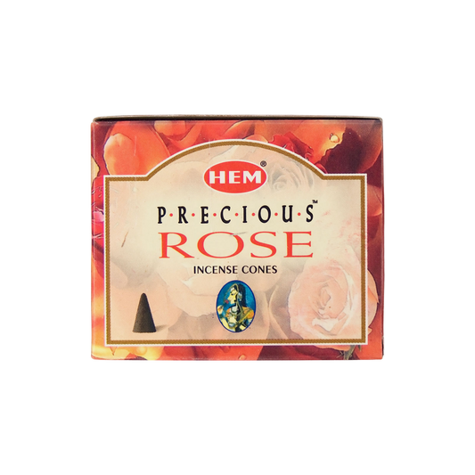 hem precious rose incense cones