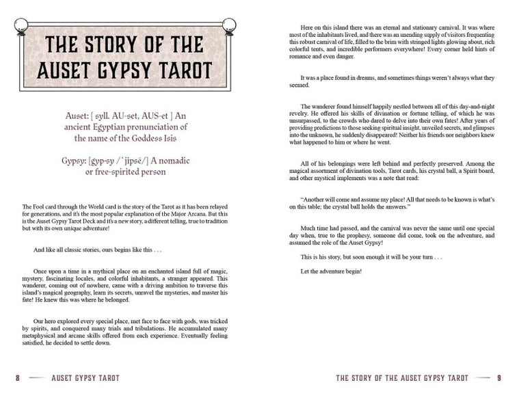 auset gypsy story