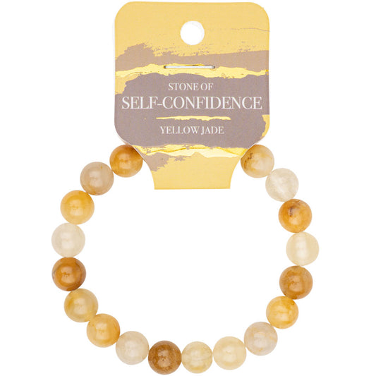 Bracelet - Yellow Jade 8mm