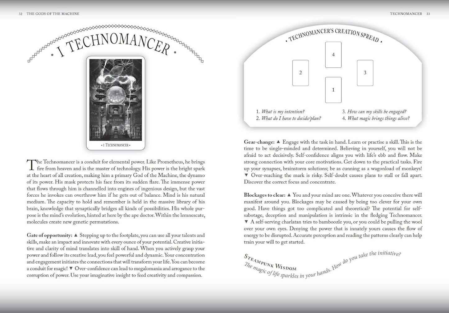 The Steampunk Tarot: Wisdom from the Gods of the Machine