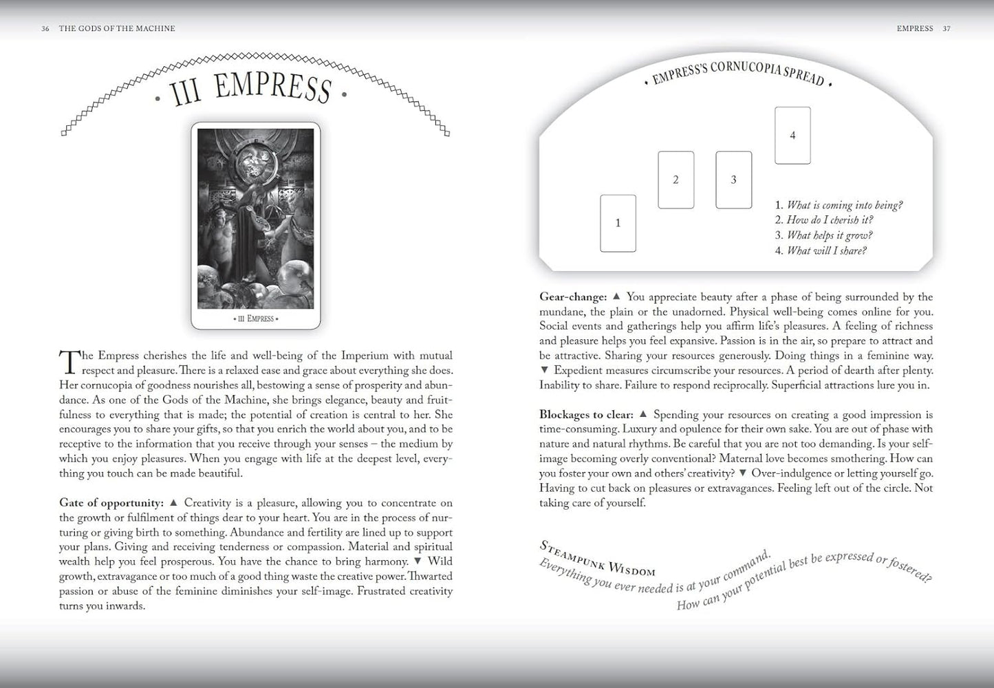 The Steampunk Tarot: Wisdom from the Gods of the Machine