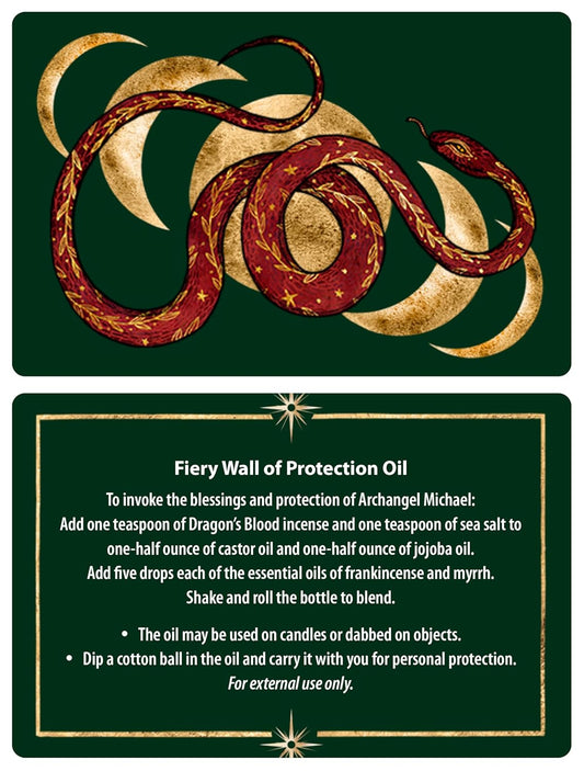 fiery wall of protection oil