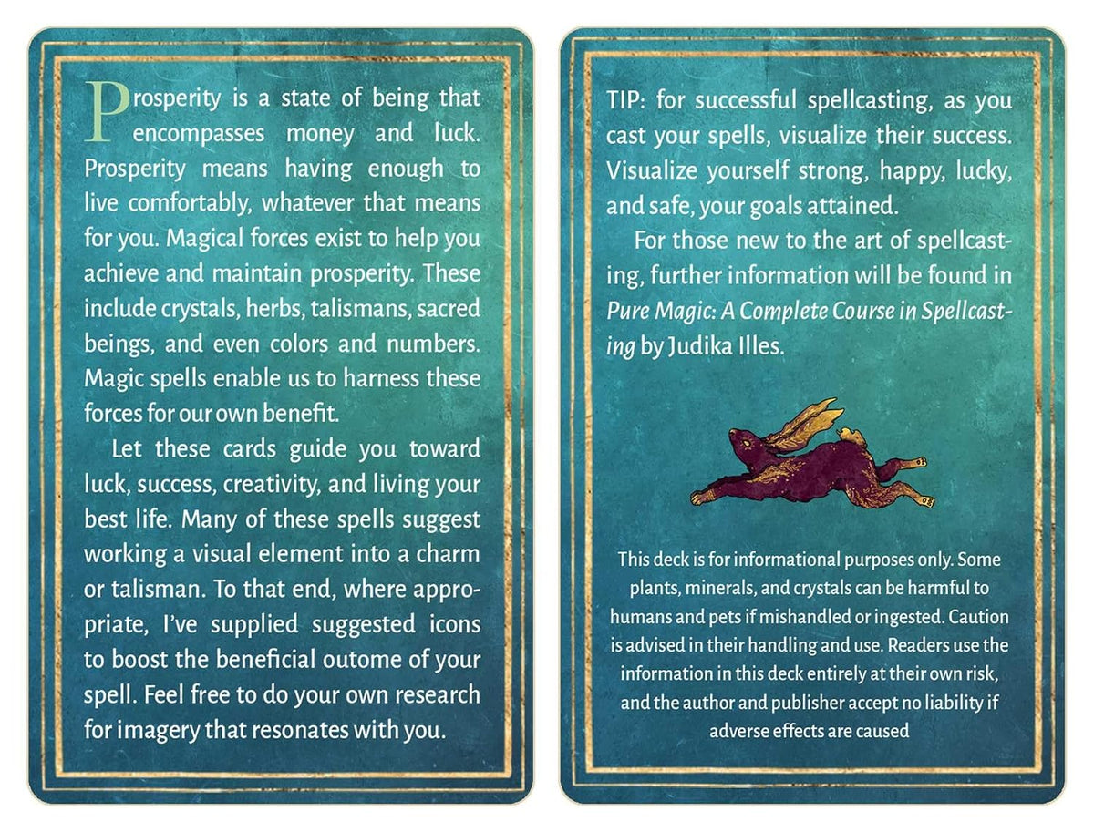 Prosperity Spells Cards